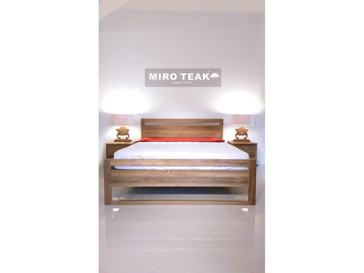 MIRO TEAK EUROPEAN PRETTY BED 歐風麗緻床台 - 3