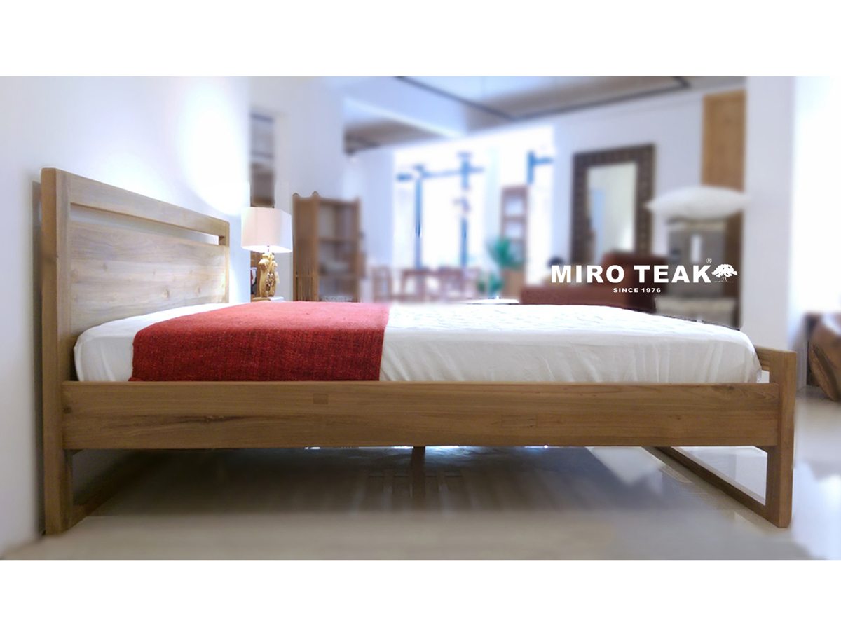 MIRO TEAK EUROPEAN PRETTY BED 歐風麗緻床台 - 1