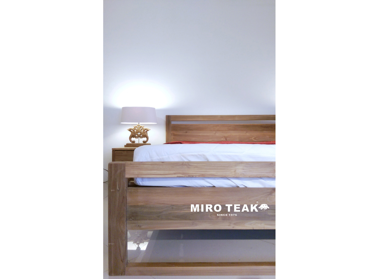 MIRO TEAK EUROPEAN PRETTY BED 歐風麗緻床台 - 4