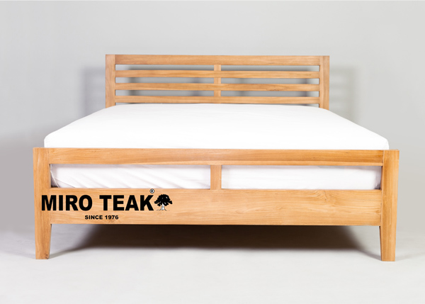 MIRO TEAK   ROCHE BED  羅契床台 - 5