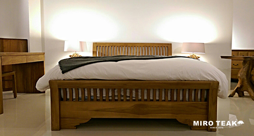MIRO TEAK   GRACE BED  風華床台 - 3
