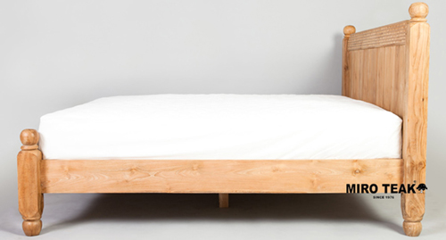 MIRO TEAK   BRICK BED  磚情床台 - 2