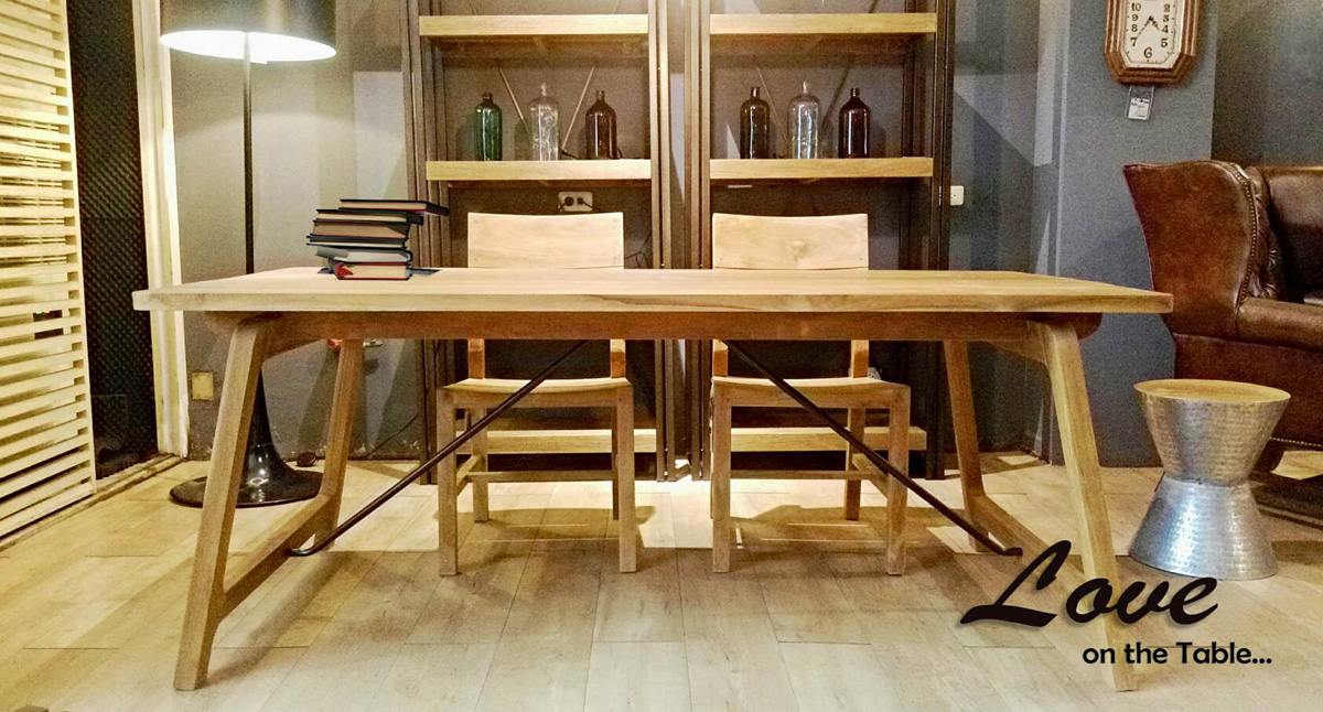 MIRO TEAK  AUDY MILANO DININGTABLE  奧迪米蘭餐桌 - 2