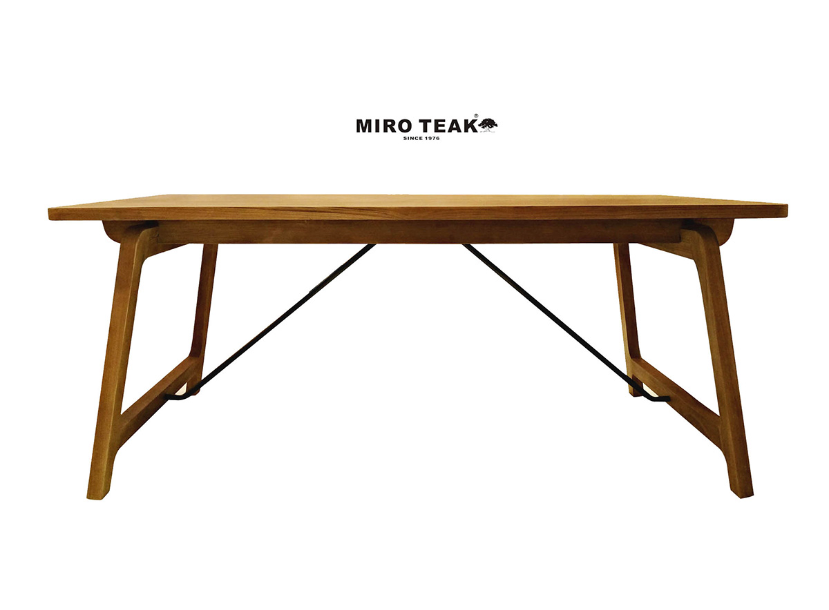 MIRO TEAK  AUDY MILANO DININGTABLE  奧迪米蘭餐桌 - 3