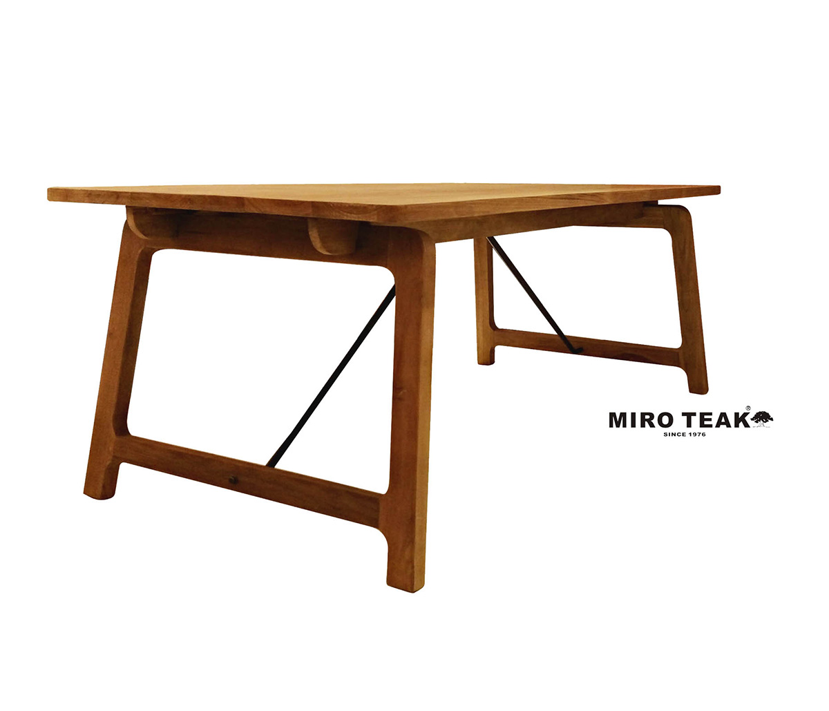 MIRO TEAK  AUDY MILANO DININGTABLE  奧迪米蘭餐桌 - 4