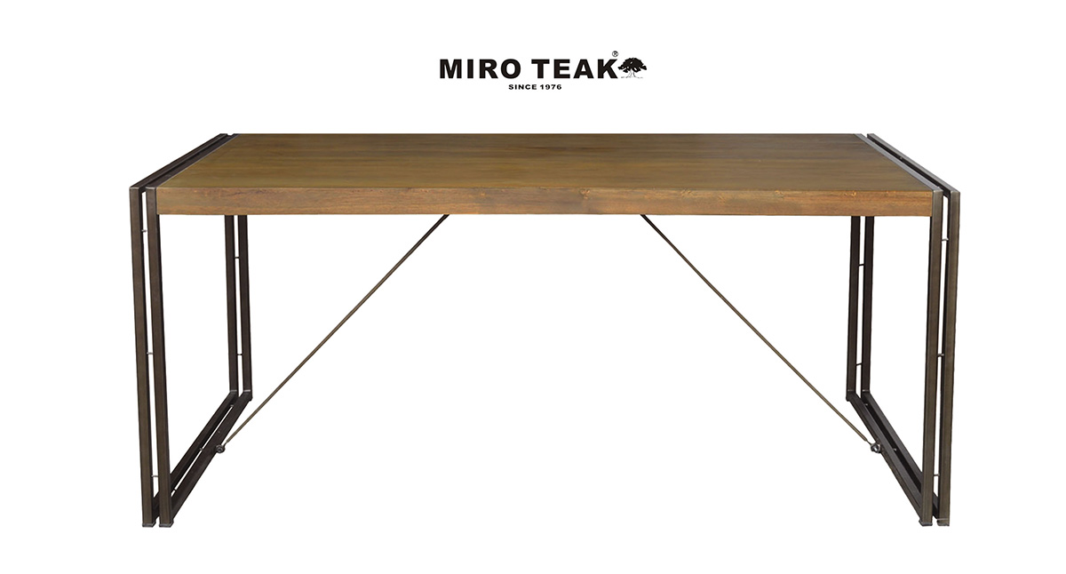 MIRO TEAK FUSION DINING TABLE 融合餐桌