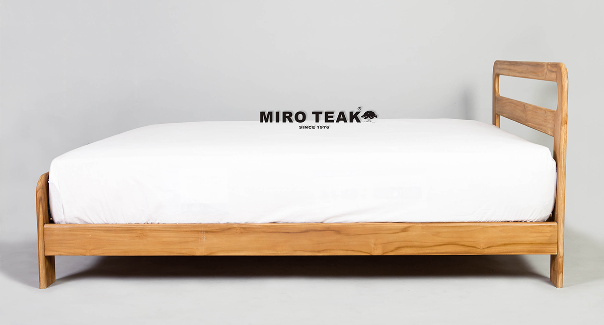MIRO TEAK  AUDY BED  奧迪床台 - 2