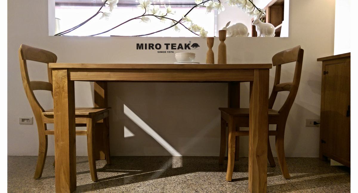 MIRO TEAK   SEKAR DINING TABLE   SEKAR餐桌 - 2