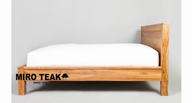 MIRO TEAK  ABEL BED  亞伯床台 - 2
