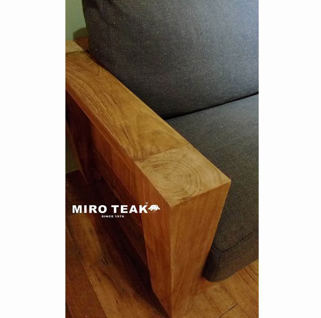 MIRO TEAK   MODERN COUNTRY SOFA   現代鄉村三人沙發 - 2