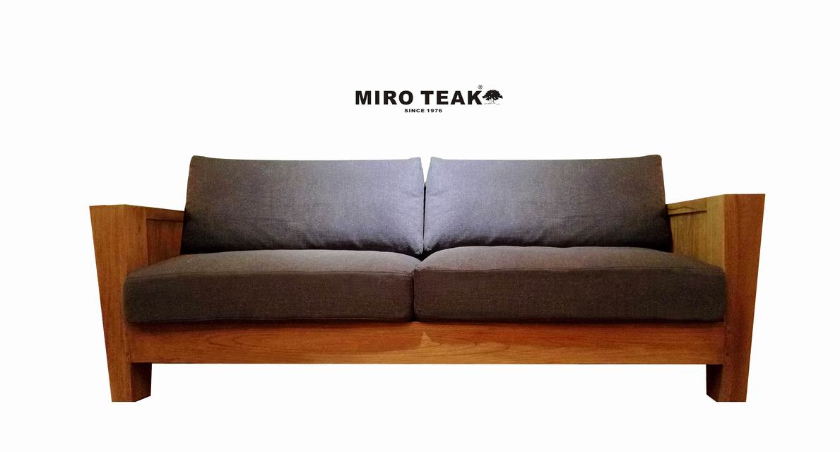 MIRO TEAK   MODERN COUNTRY SOFA   現代鄉村三人沙發 - 3