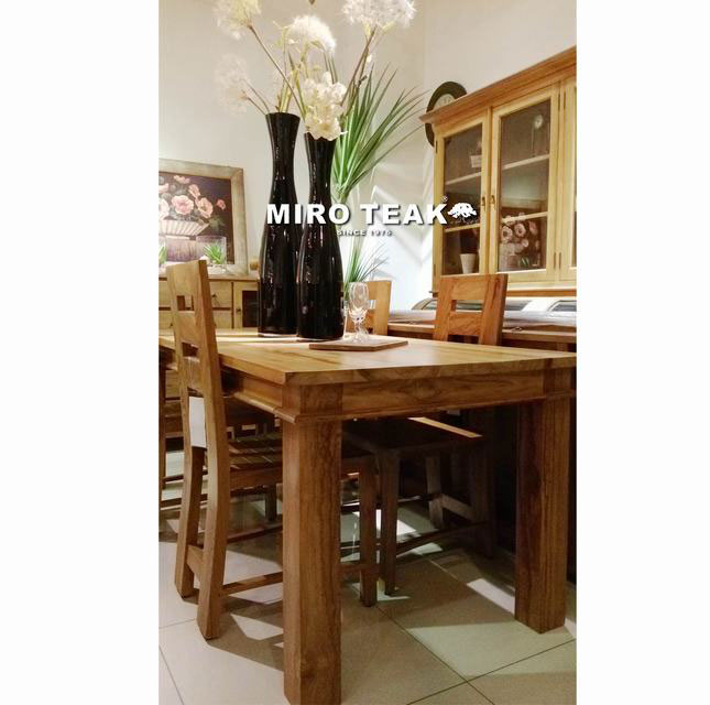 MIRO TEAK     ABEL COUNTRY DINING TABLE  亞伯鄉村餐桌