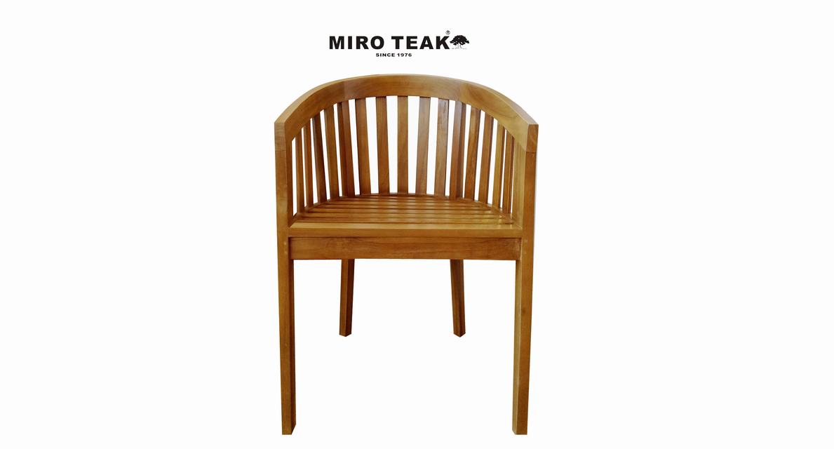 MIRO TEAK   ARCH LOUNGE CHAIR  弧型休閒椅 - 2