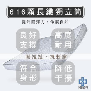 雙層獨立筒床墊推薦-S506型【龍馬名床】 - 2