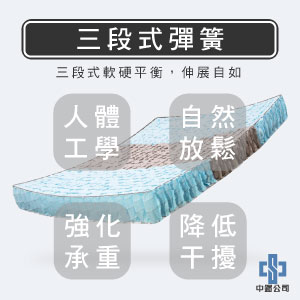 天然乳膠床墊推薦-德式一型【龍馬名床】 - 2