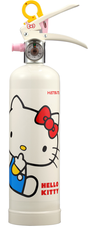 HELLO KITTY強化液滅火器_經典白 - 2