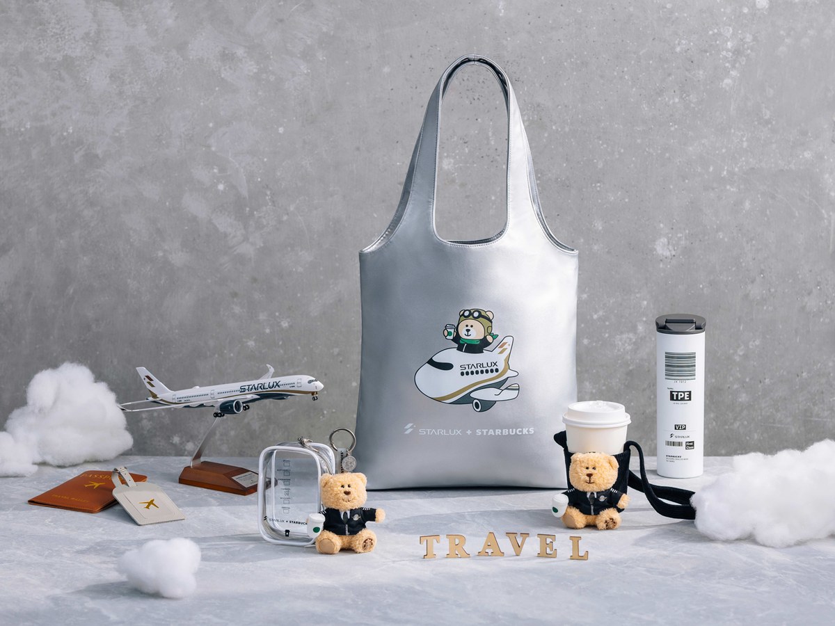 星巴克 熊 Bearista機師熊 STARLUX