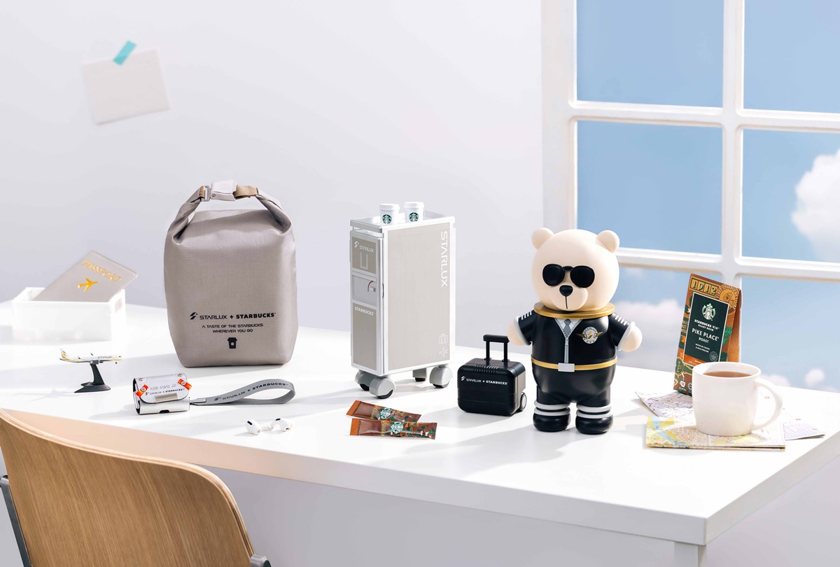 星巴克 熊 Bearista機師熊 STARLUX