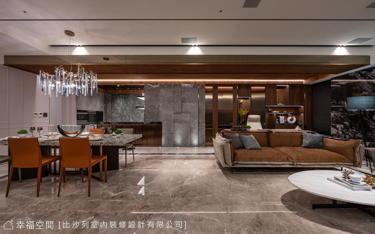 用大理石編織地毯?! 毛胚屋創新意 豪宅瘋玩奢華建材│現代混搭風