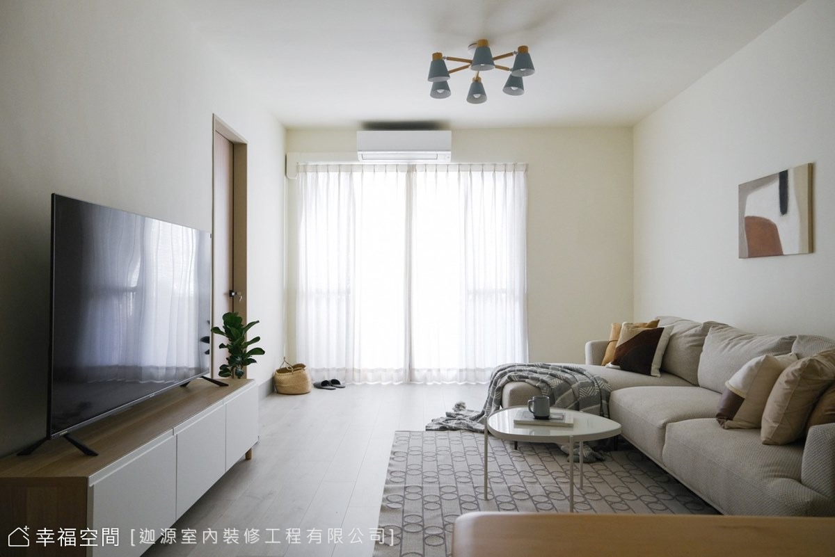 135萬小資老宅翻修｜北歐風｜28坪