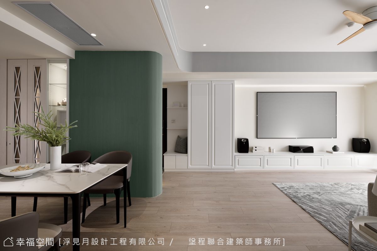 三房兩廳 實用簡約浪漫風情│34坪