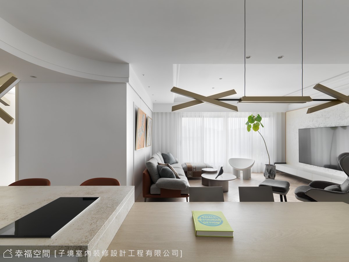 光透盈滿映襯朗澈家景│新古典風│50坪