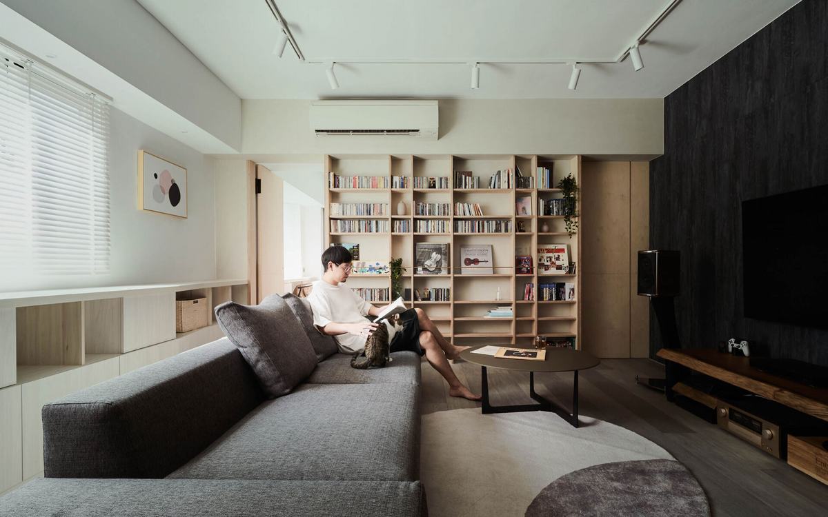 老屋換新顏 開闊格局變身簡約日式文青宅