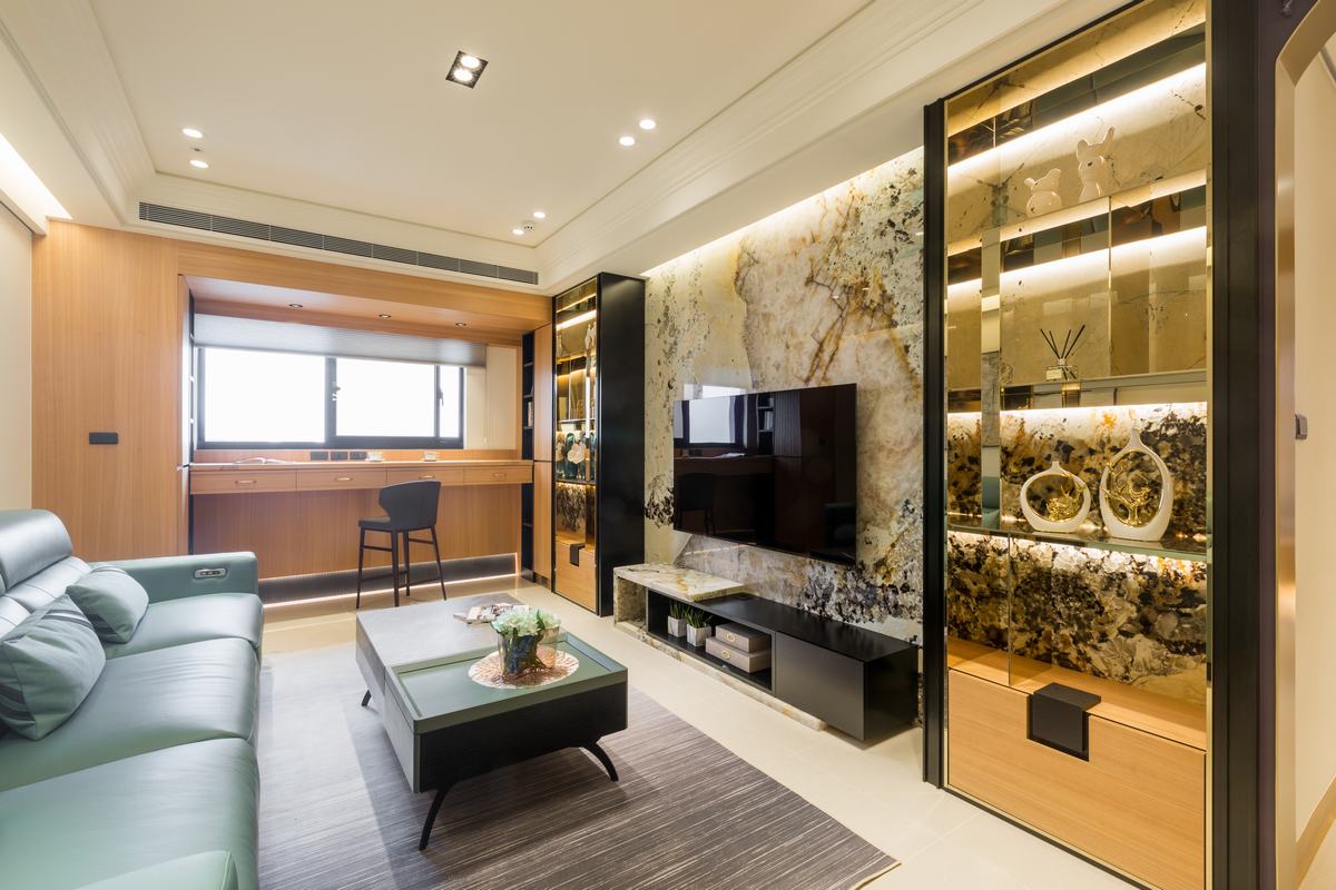 河岸景觀宅 打造夢想杜拜柏金屋|27坪