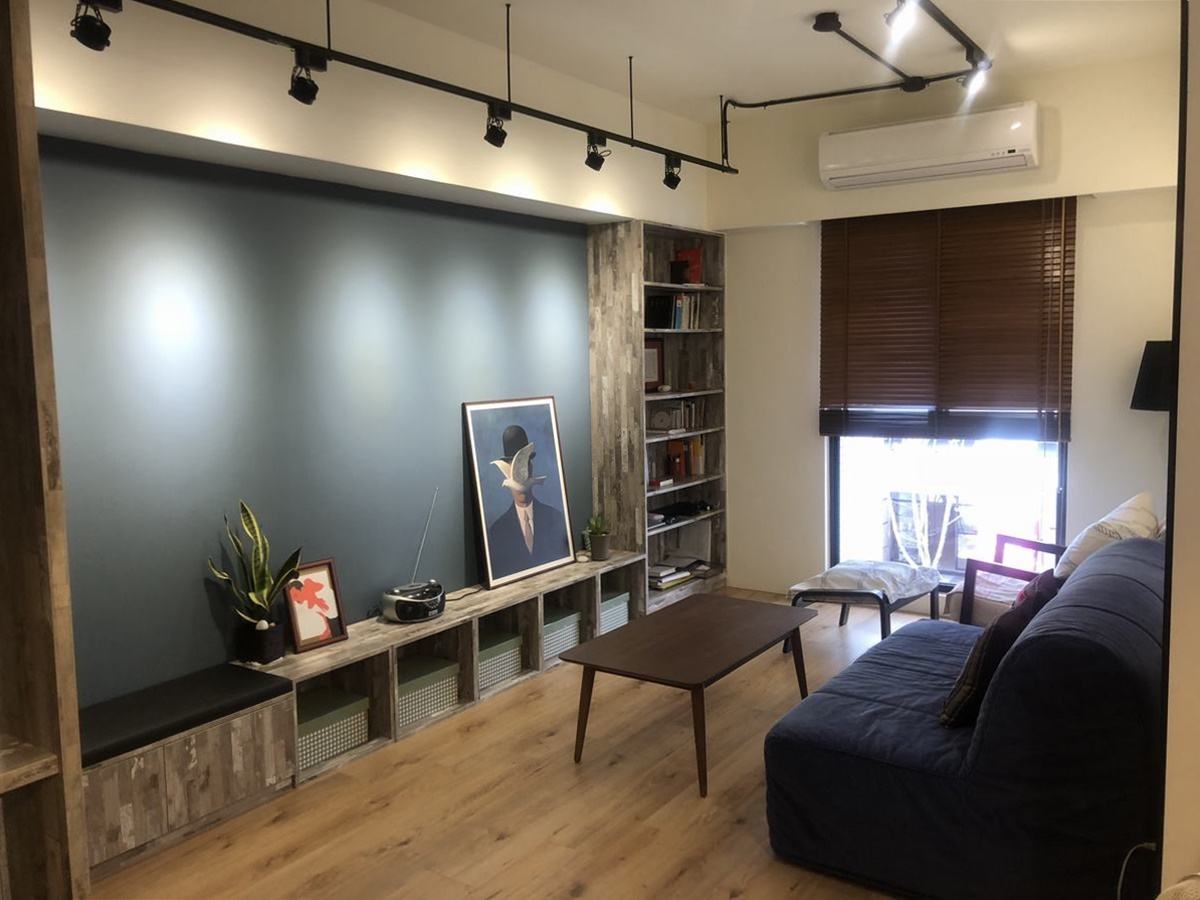 灰階質韻 莫蘭迪風味工業宅│28坪