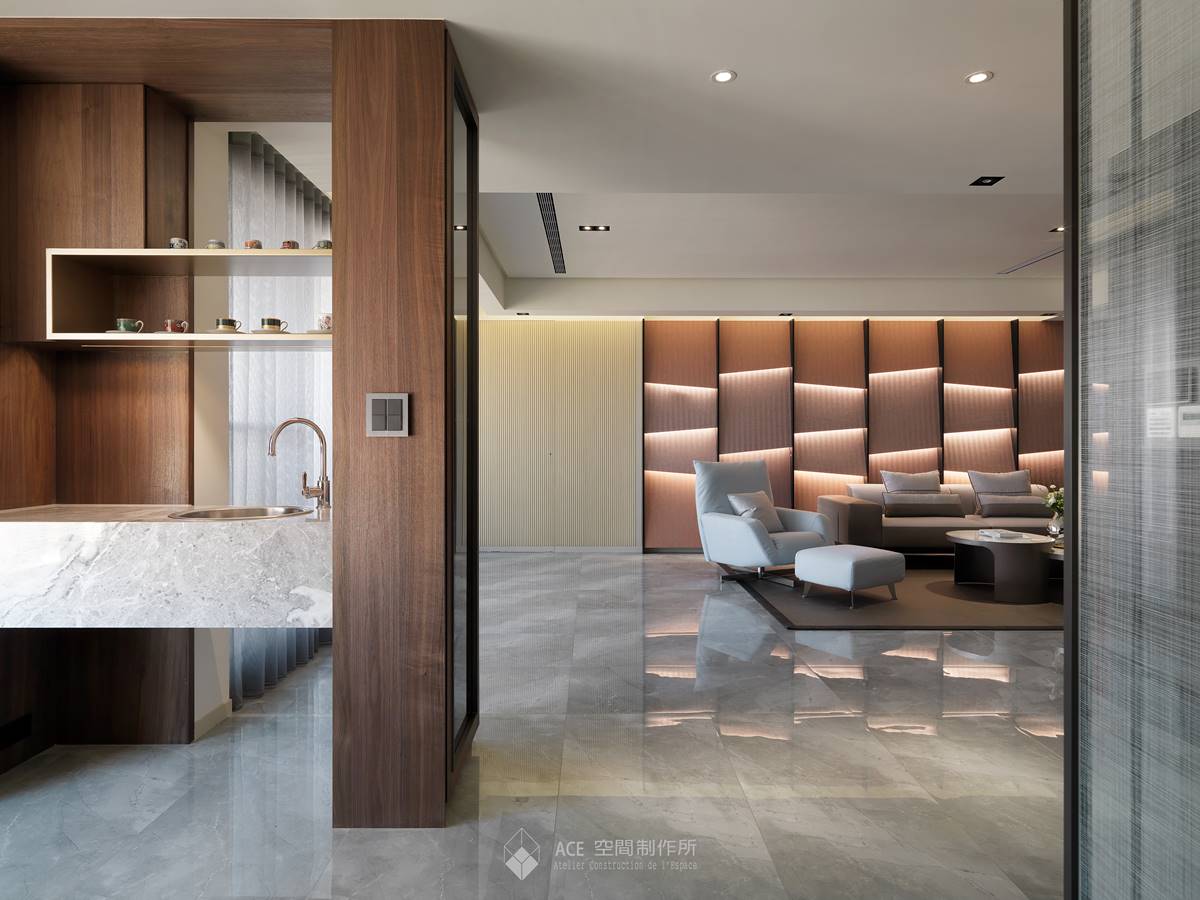 中悅瑰麗高樓層景觀宅|混搭風|68坪