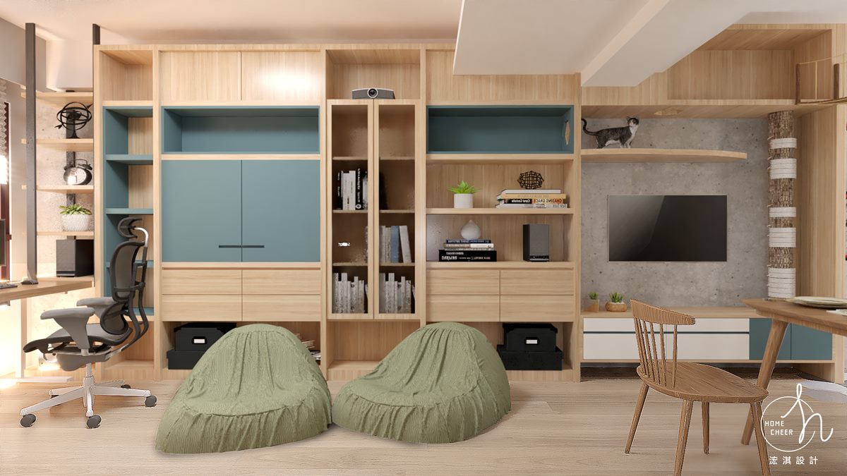 HC Design|CAT|北歐風|35坪
