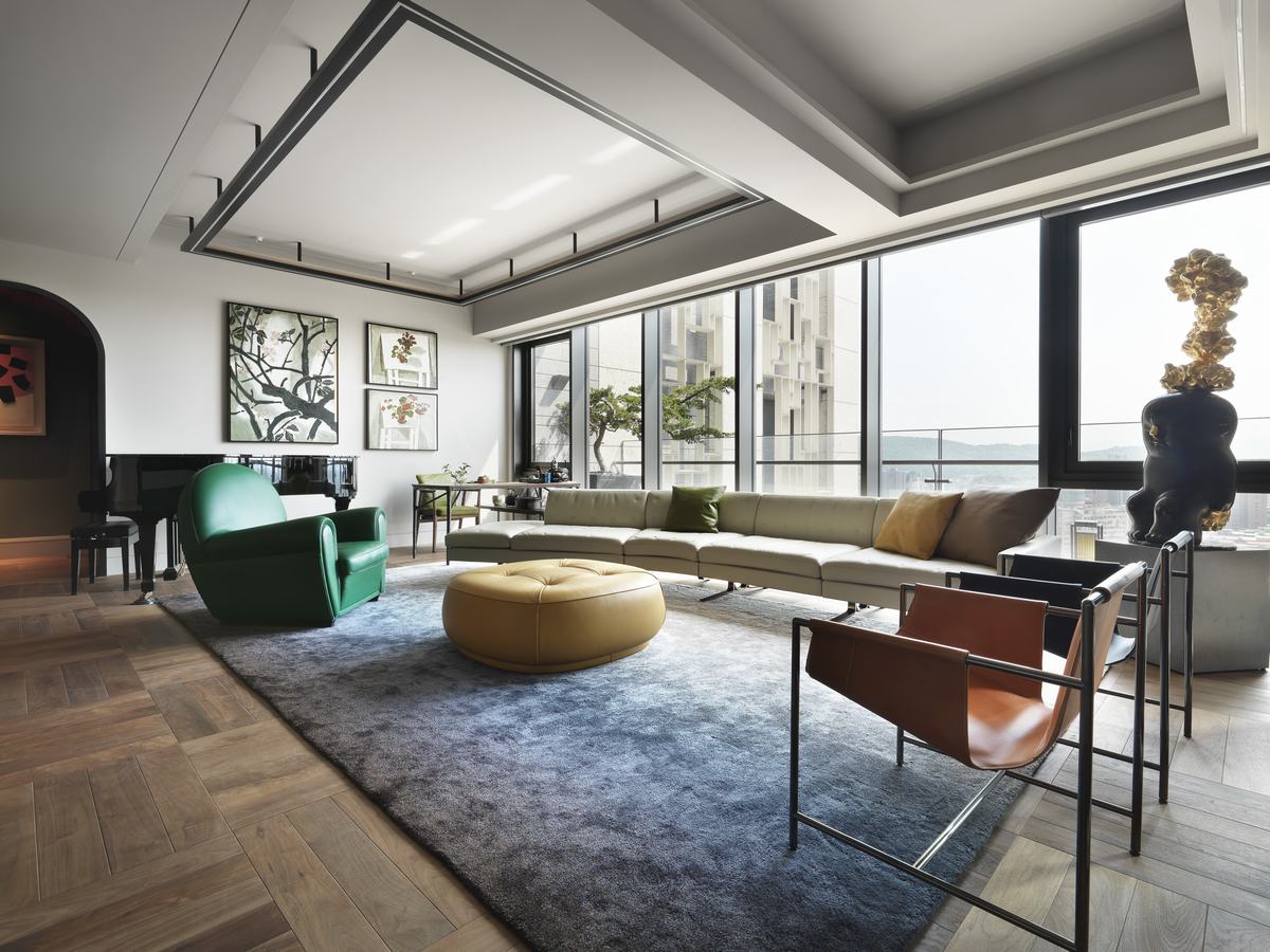 入住蒙德里安新造型風格派藝廊Loft|135坪