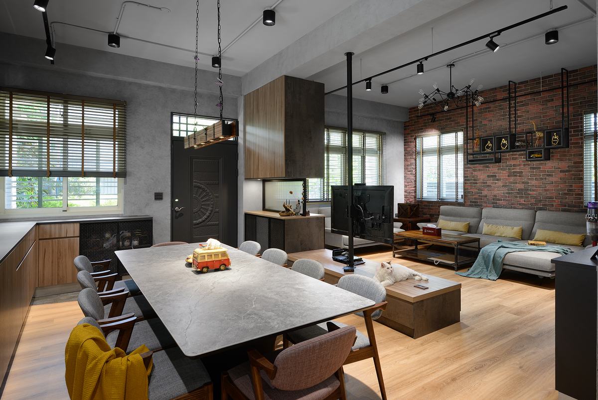 LOFT．灰墨│工業風│50坪