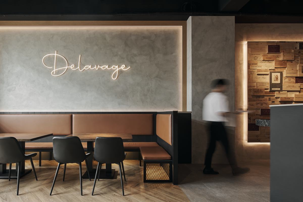 Delavage餐酒館│混搭風│40坪