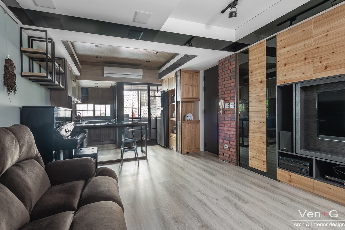 通透自由 懷舊LOFT｜45坪