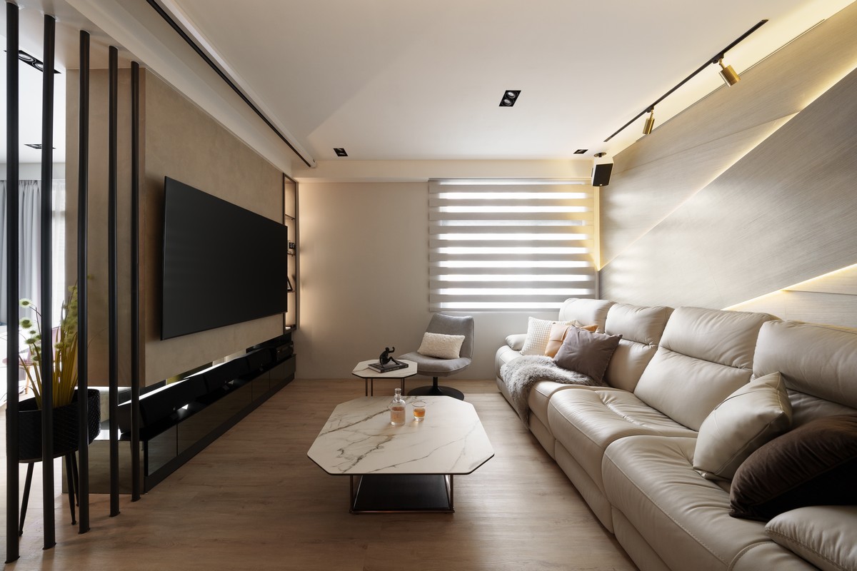 改造40年老宅 重塑輕奢混搭透天宅│60坪