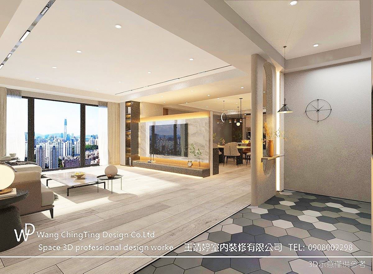 鄉林總裁何公館｜現代風｜55坪