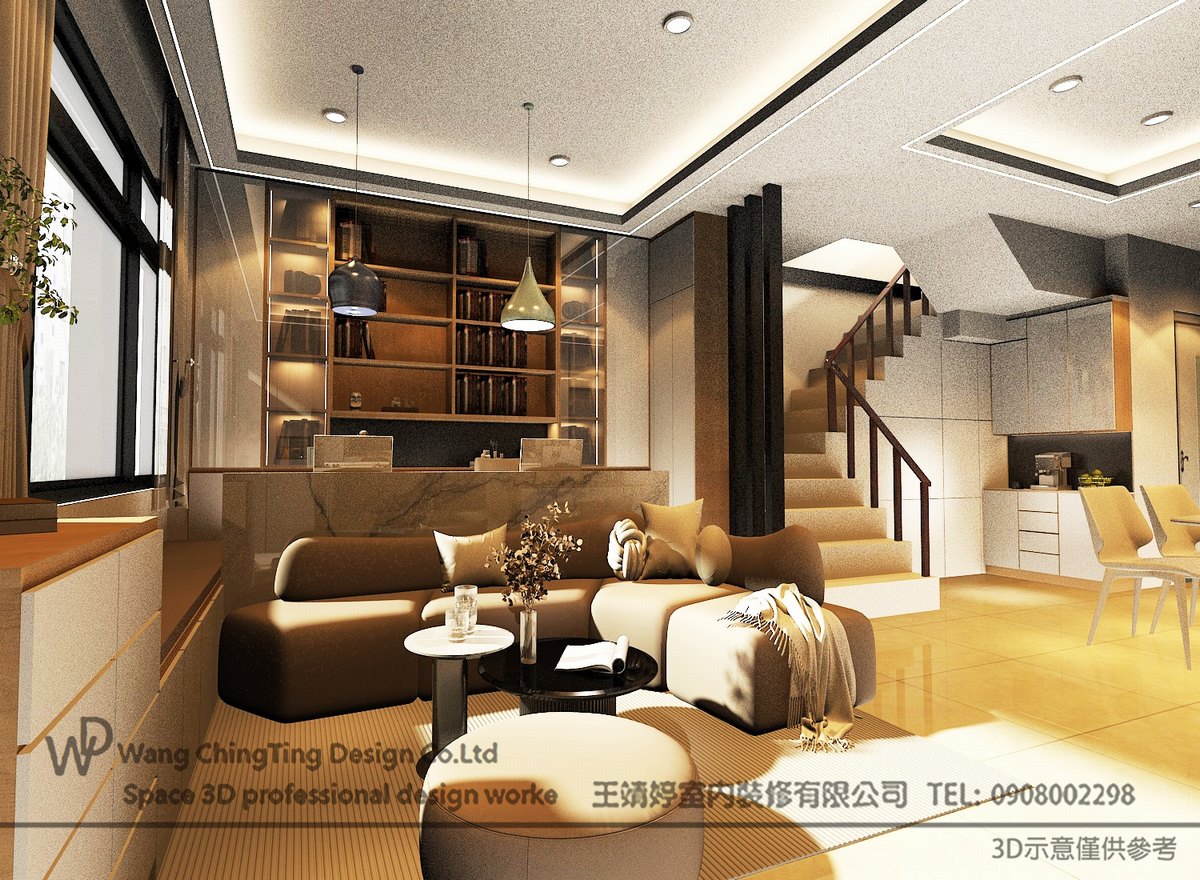 沙鹿永築上承楊公館別墅｜現代北歐風｜60坪