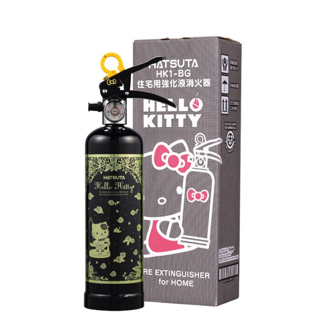 Hello Kitty強化液滅火器_神秘黑 - 1