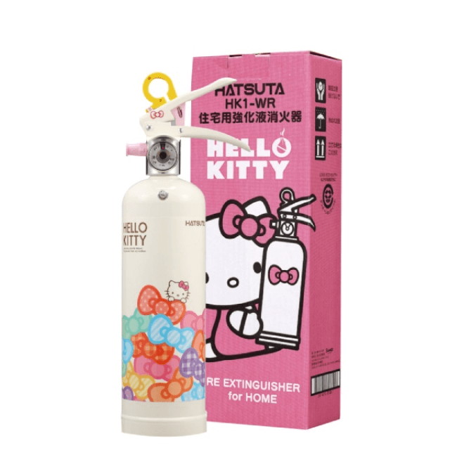 Hello Kitty強化液滅火器_繽紛蝴蝶