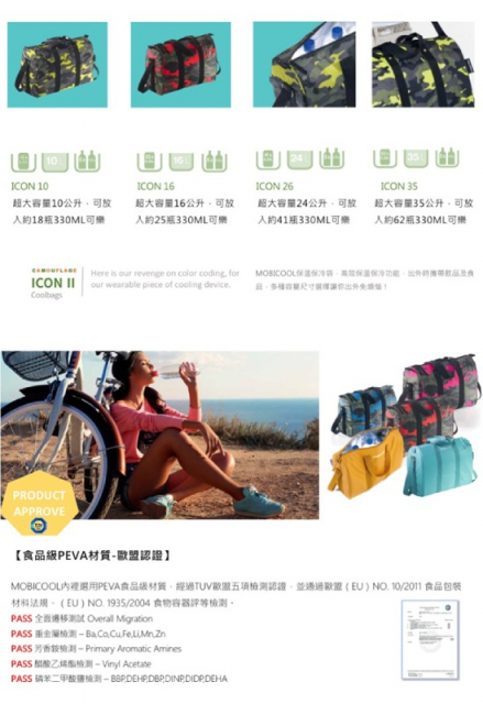 Mobicool-保溫保冷輕攜袋ICON II 10(迷彩)/ICON II 16(迷彩) - 4