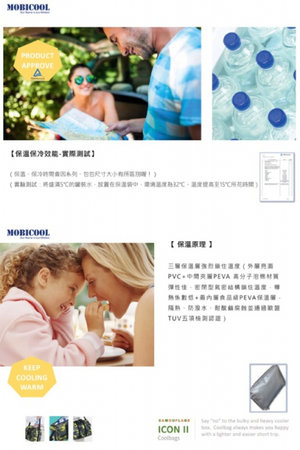 Mobicool-保溫保冷輕攜袋ICON II 10(迷彩)/ICON II 16(迷彩) - 5
