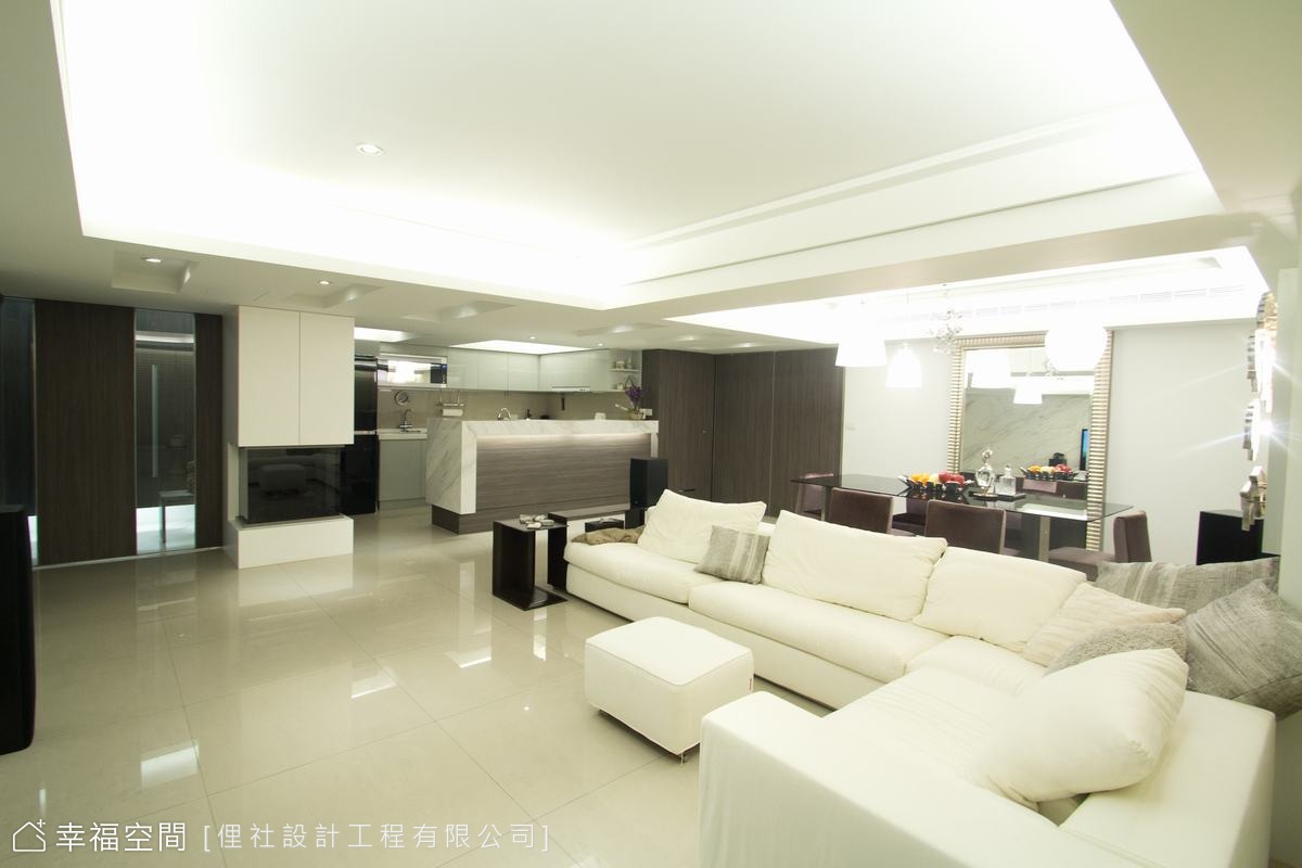 住辦空間變身現代時尚住宅