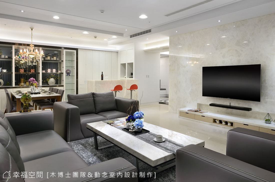 乘載家人的愛 淨白輕古典聚會宅