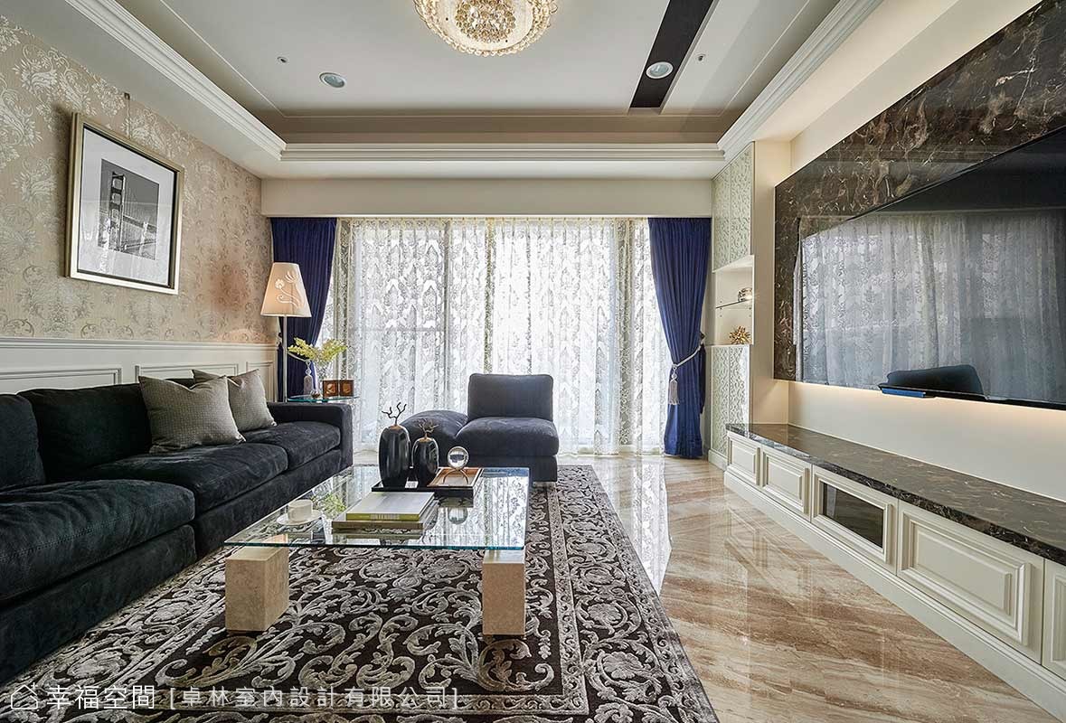 男女主人都會喜歡的新古典空間
