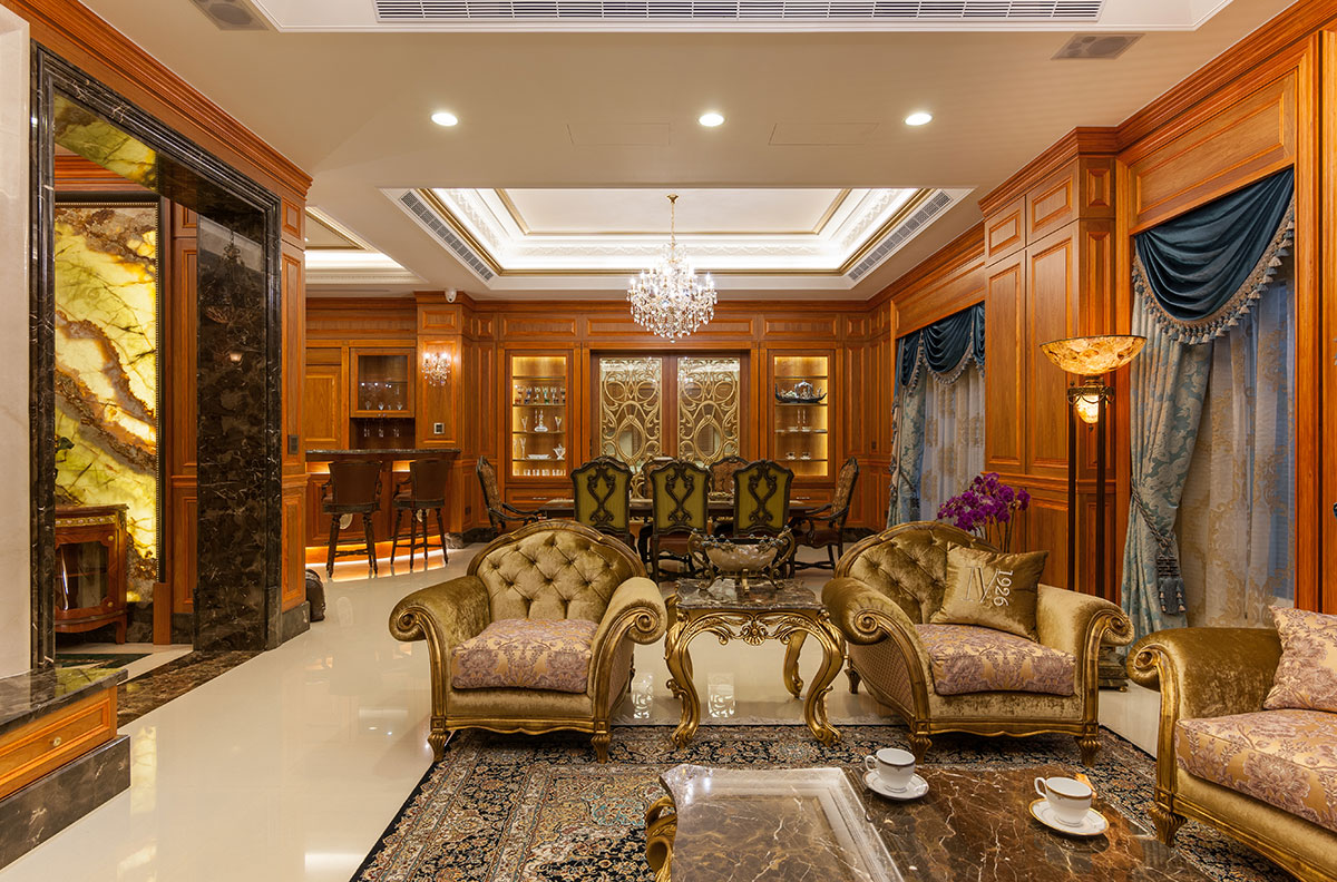 內斂古典 優雅大宅風範