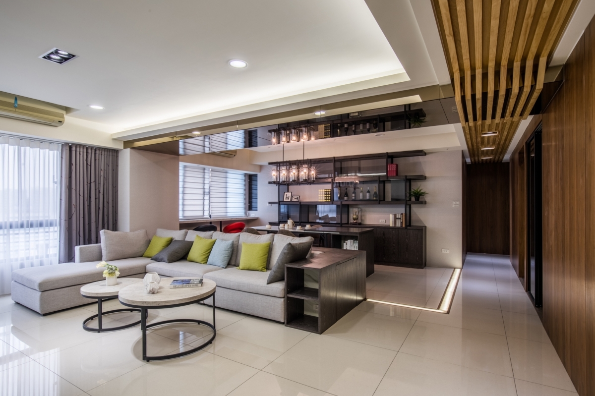 慵懶感的Lounge Bar居家氛圍